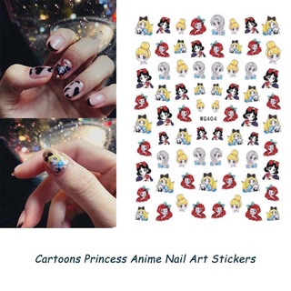Sticker hoạt hình, gấu… dán móng