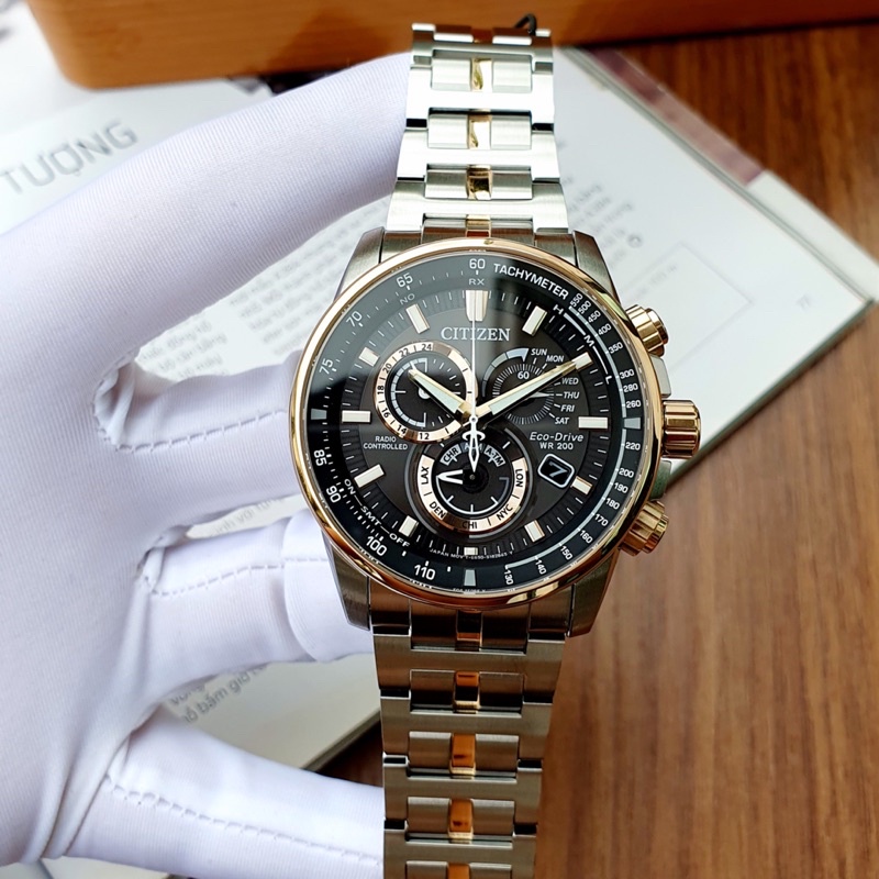ĐỒNG HỒ NAM CHÍNH HÃNG CITIZEN CB5886-58H Eco-Drive Perpetual Chrono A-T PCAT Men's Watch