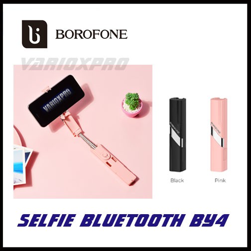 Gậy Selfie hình Thỏi Son bỏ túi BOROFONE - 100% dùng Bluetooth không dây BY4