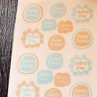 Sticker dán Thank you siêu rẻ