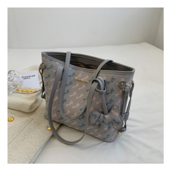 D365 Túi xách bản to khóa kéo phù hợp đi chơi đi làm