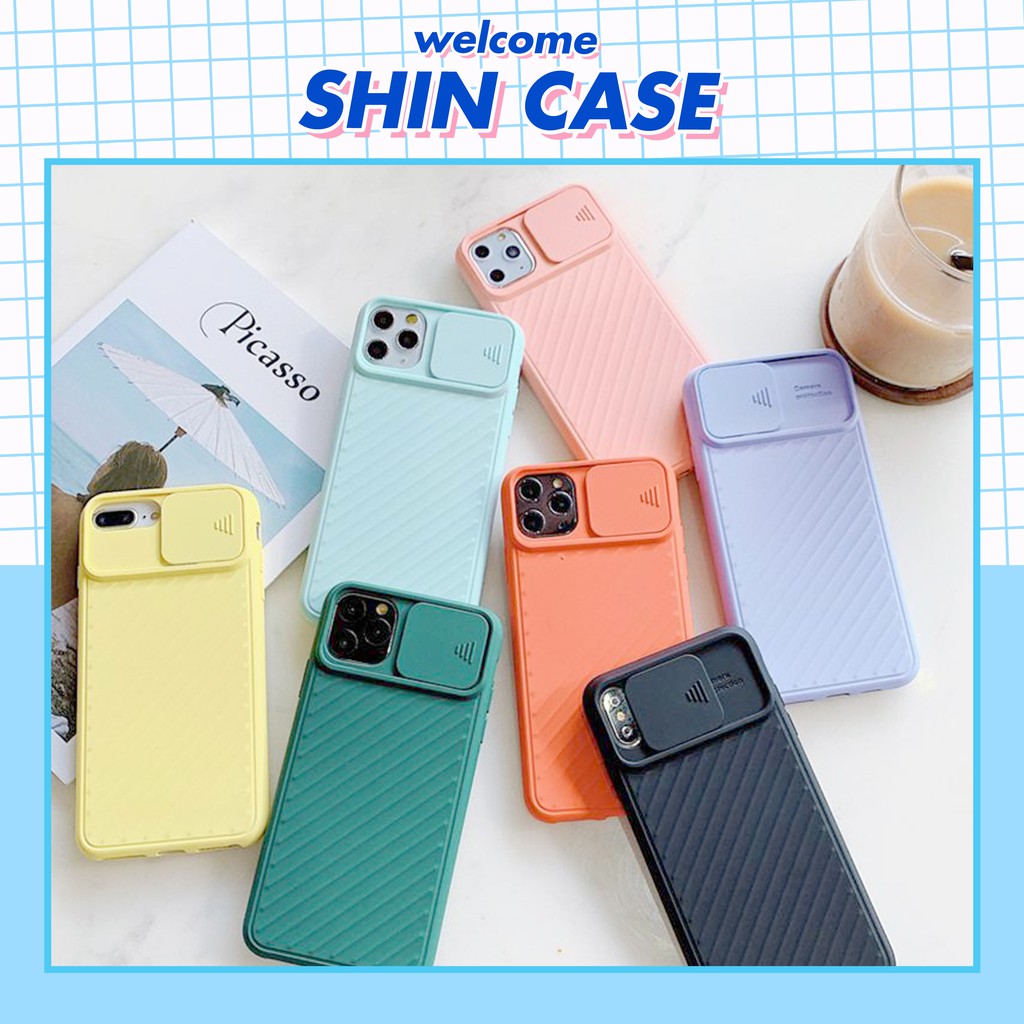 Ốp lưng iphone nắp trượt Camera Protection 5/5s/6/6plus/6s/6splus/7/7plus/8/8plus/x/xr/xs/11/12/pro/max/plus/promax