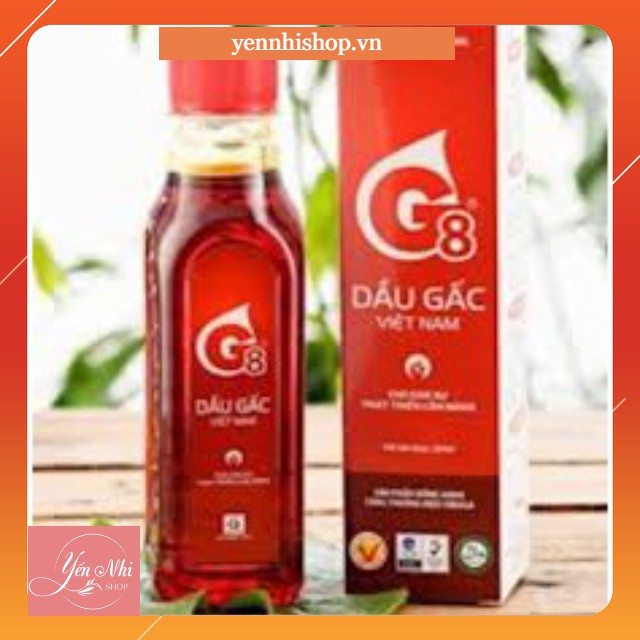 DẦU GẤC G8 CHO TRẺ ĂN DẶM