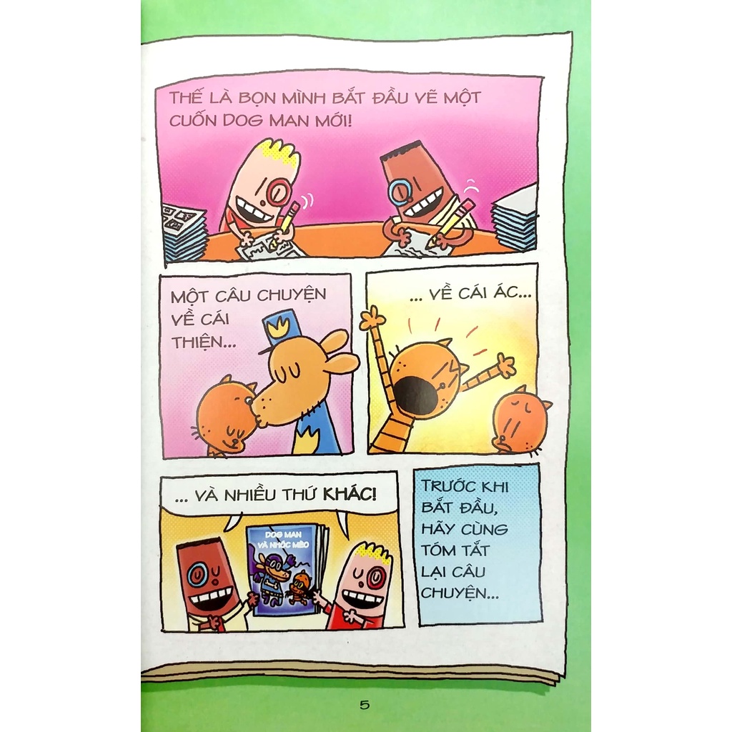 Sách - Dog Man 4 - Dog Man và nhóc mèo