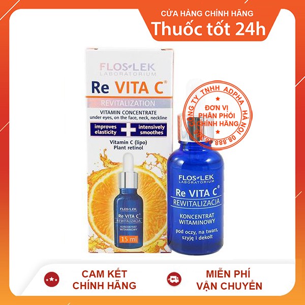 Serum Floslek Re Vita C - Giảm thâm nám, sáng da, chống lão hóa