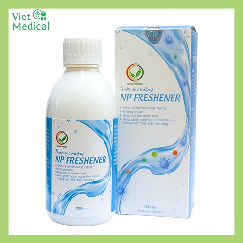 Nước súc miệng NP FRESHENER giúp vệ sinh khoang miệng