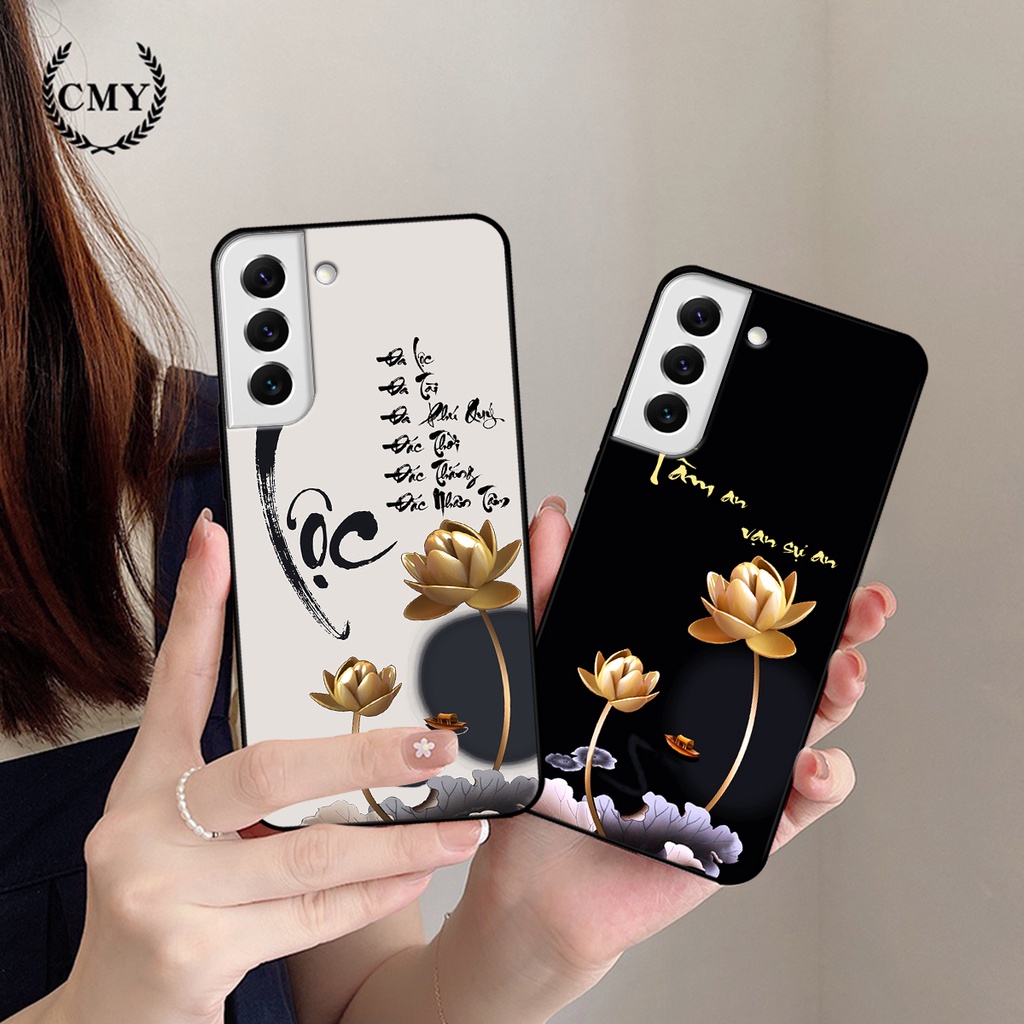Ốp lưng Samsung S22 - S22 PLus - S22 Ultra - S22+ in hình phong cách chữ thư pháp cha mẹ, tài lộc
