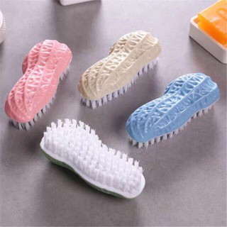 Bàn Chải Giặt Quần Áo, Bàn chải chà chân giặt đồ lông mềm hàng cao cấp đa năng hình củ lạc T2 #banchaigiatquanao