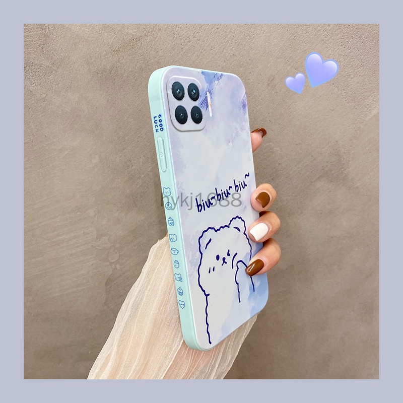 Ốp lưng OPPO A93 Ốp lưng Điện Thoại silicone tpu Mềm Chống Rơi In Hình Tranh Sơn Dầu Cho OPPO A93