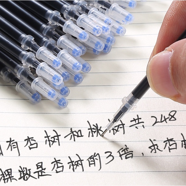 Set 100 Ruột Bút Mực Nước Ngòi 0.5mm/0.38mm