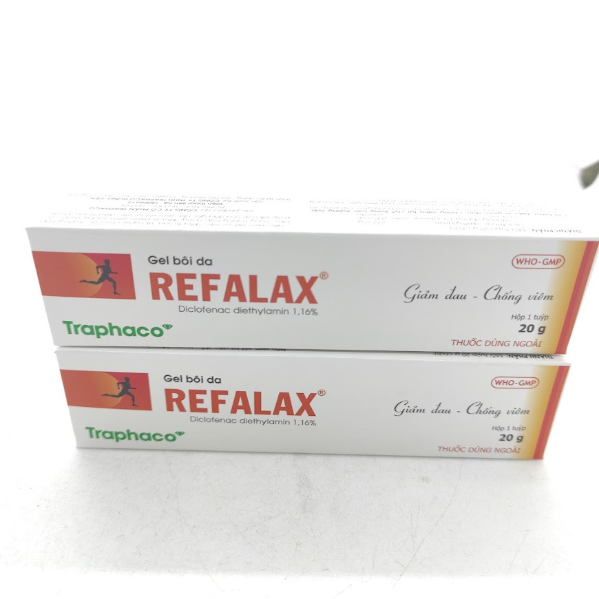 Gel Bôi Da Refalax giảm đau chống viêmTuýp 20g - Traphaco