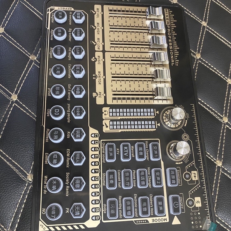 Soundcard livestream cao cấp H9 phiên bản 2022 auto tune âm thanh cực hay