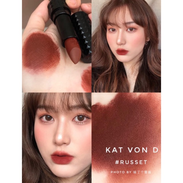 [AUTH BILL MỸ ] Son Lì Katvond Russet