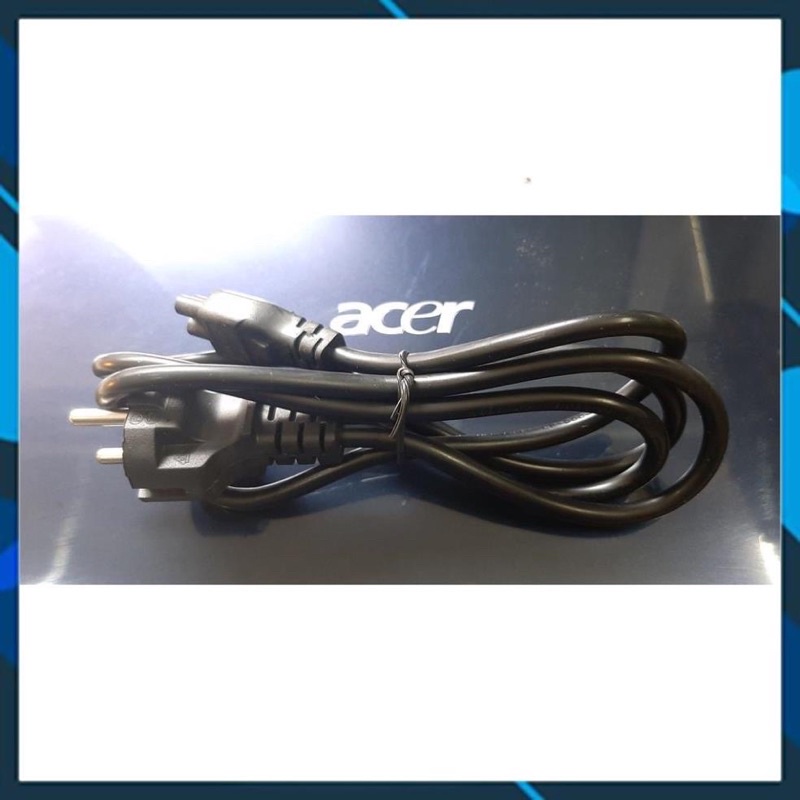 Dây nguồn màu đen cho máy tính pc nồi cơm điện, dây nguồn laptop, dây nguồn số 8,  2 3 chấu điện nguồn, dây sạc laptop..