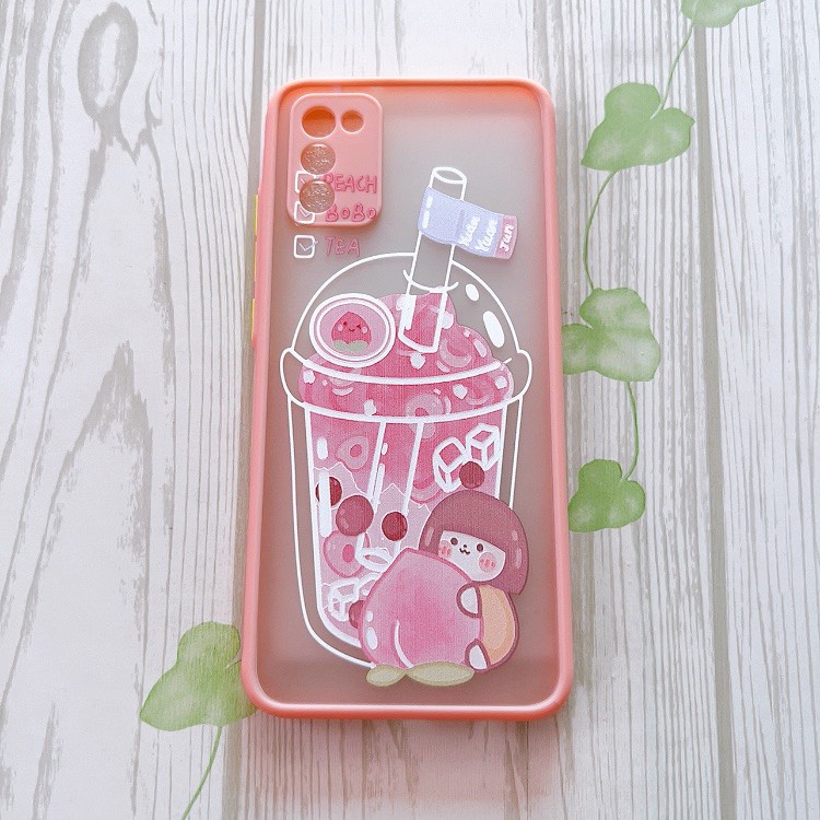 Ốp lưng nhám viền cao su Samsung A02s/SS A03S