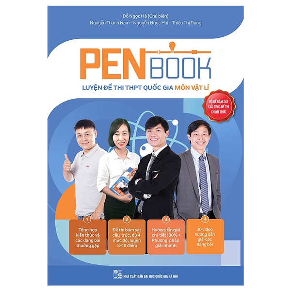 Sách Penbook – Luyện Đề Thi Tốt Nghiệp THPT Quốc Gia Môn Vật Lí 2022