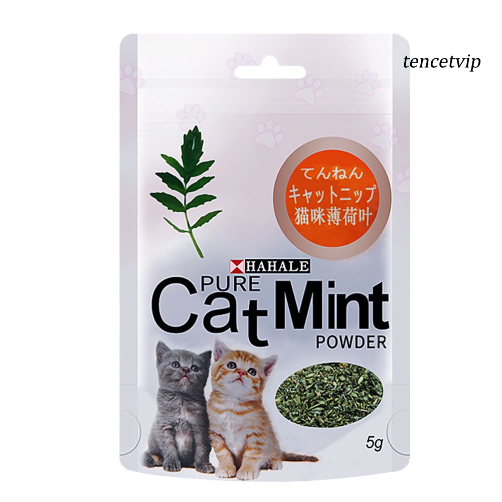 Túi 5G Bột Bạc Hà Tự Nhiên Làm Sạch Miệng Cho Mèo