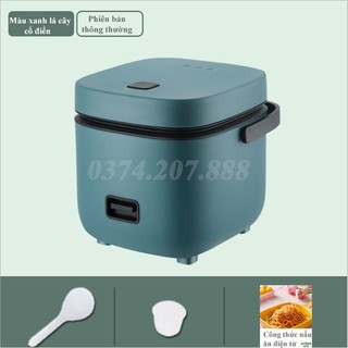Nồi Cơm Điện Đa Năng Mini  1,2L  (Nấu Cháo, Chưng, Hấp, Luộc...)  Lyne Store