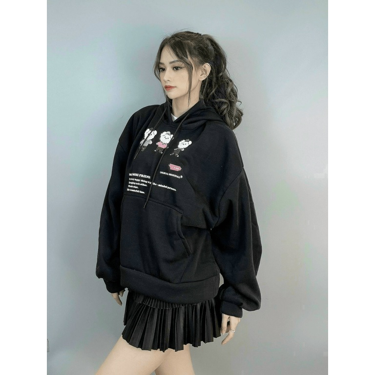 ÁO KHOÁC NỈ HODDIES NAM NỮ CÓ MŨ CHẤT NỈ SIÊU ẤM ÁP CHO CÁC BẠN TRẺ HHP