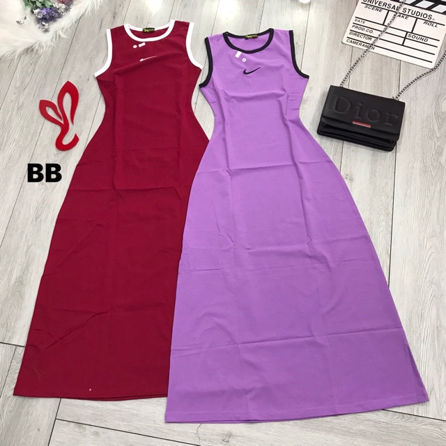 Đầm thun maxi chất đẹp | BigBuy360 - bigbuy360.vn