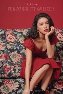 Váy trễ vai tay bồng