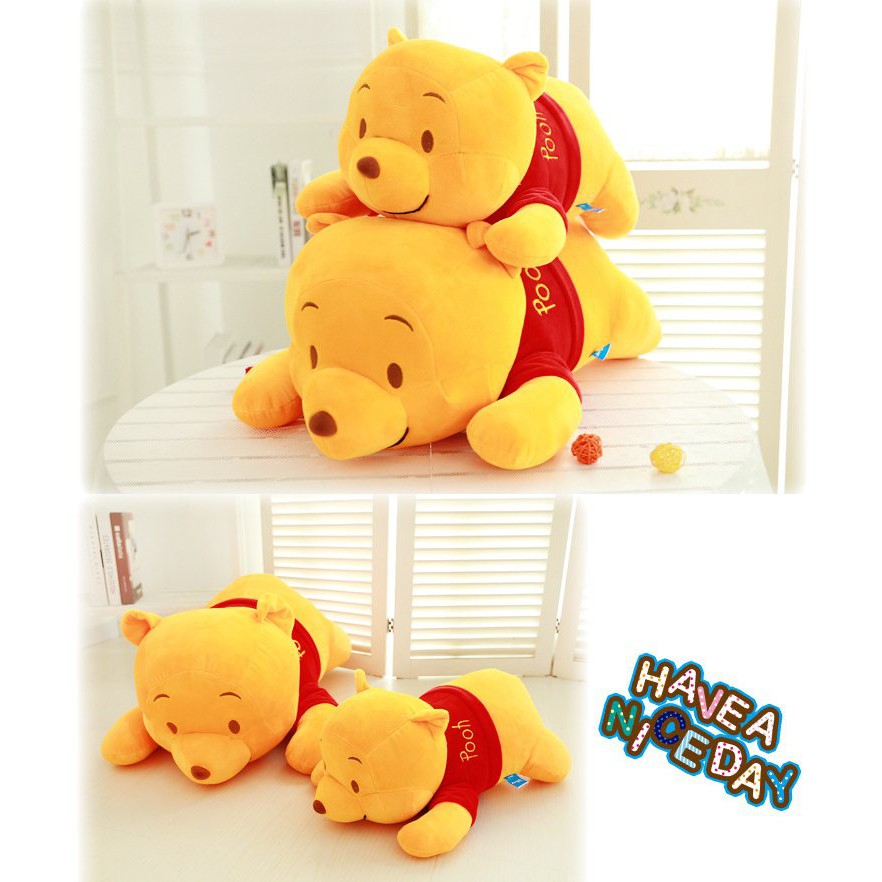 GẤU BÔNG GỐI ÔM GẤU POOH DỄ THƯƠNG (35CM---&gt;60CM)