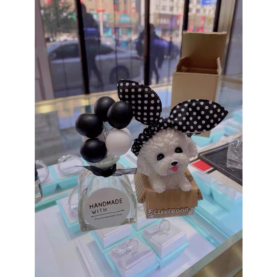 Trang Trí Taplo Ô Tô, Xe Hơi, Bàn Làm Việc, Bàn Học, Phòng Khách Cún Con Dễ Thương