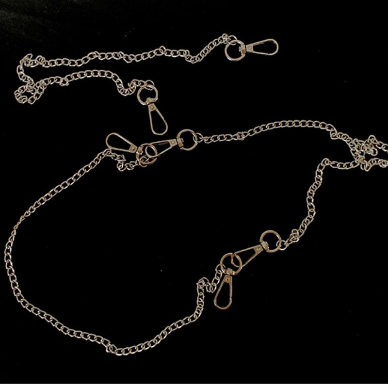 Phụ Kiện Dây Xích Kim Loại Đeo Hông Phong Cách Hiphop Cá Tính