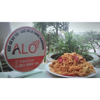 Khô gà bơ tỏi nhà làm alo - 1 ký