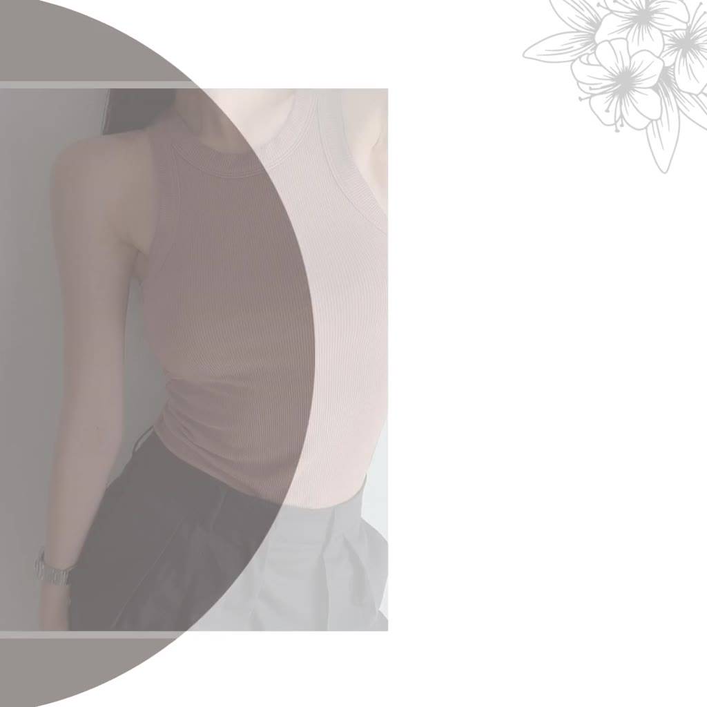 Áo ba lỗ khoét vai ❤️iCotton❤️ Áo tanktop dáng dài chất liệu thun tăm mặc mềm mịn mát | BigBuy360 - bigbuy360.vn