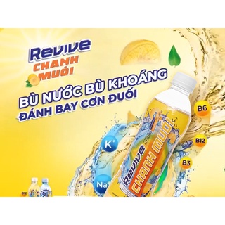 [CHAI LẺ] Revive Bù khoáng/ Chanh muối 500ml