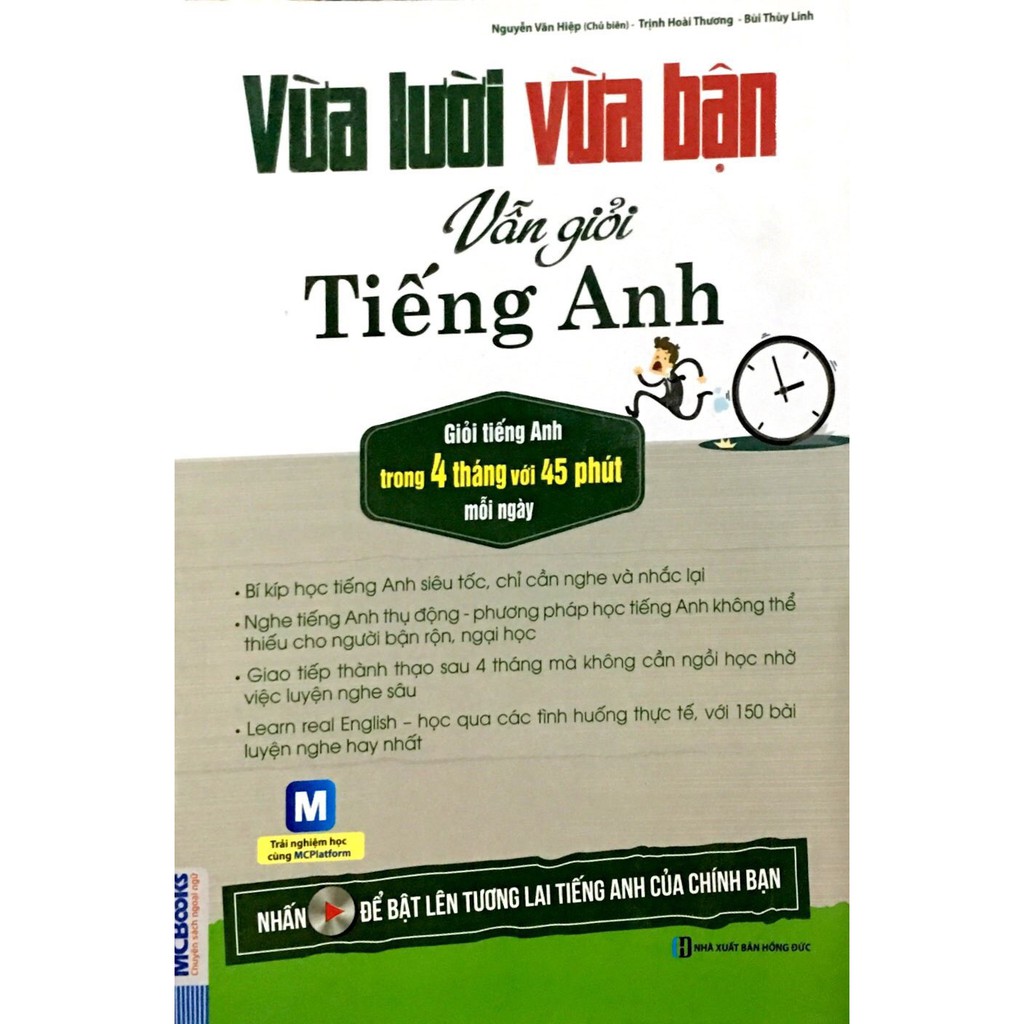 Sách Vừa lười vừa bận vẫn giỏi tiếng Anh - Nguyễn Văn Hiệp