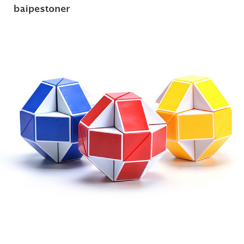 [Bipestoner] Đồ Chơi Xếp Hình Con Rắn 3d Ma Thuật Phổ Biến Cho Trẻ Em