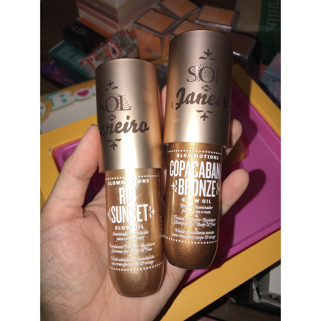 Dầu dưỡng có nhũ Sol de Janeiro Glowmotions màu Rio Sunset Fullsize $35