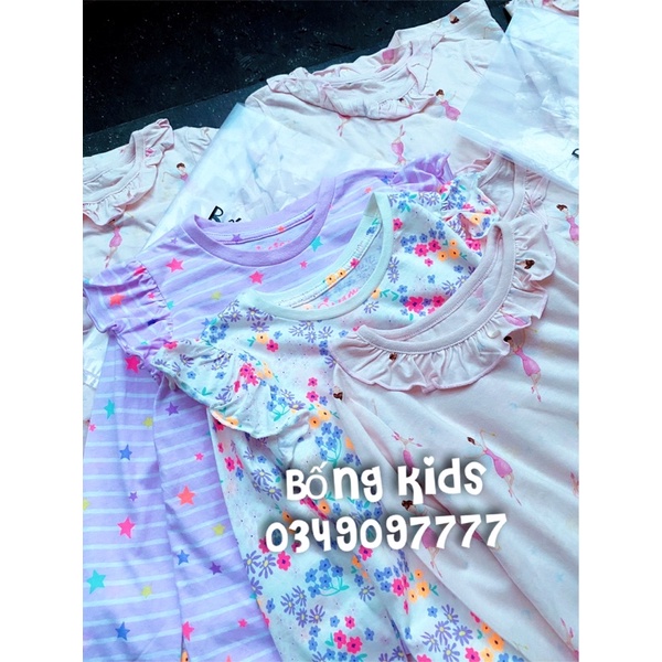 Bộ Thu Bé Gái Hoa Lá Mtl