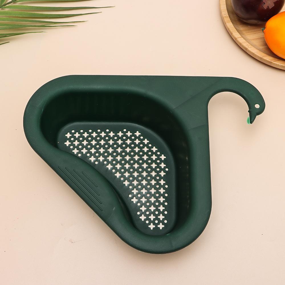 Rổ Đựng Rau Củ Quả Hình Thiên Nga Đa Năng Gắn Bồn Rửa Chén