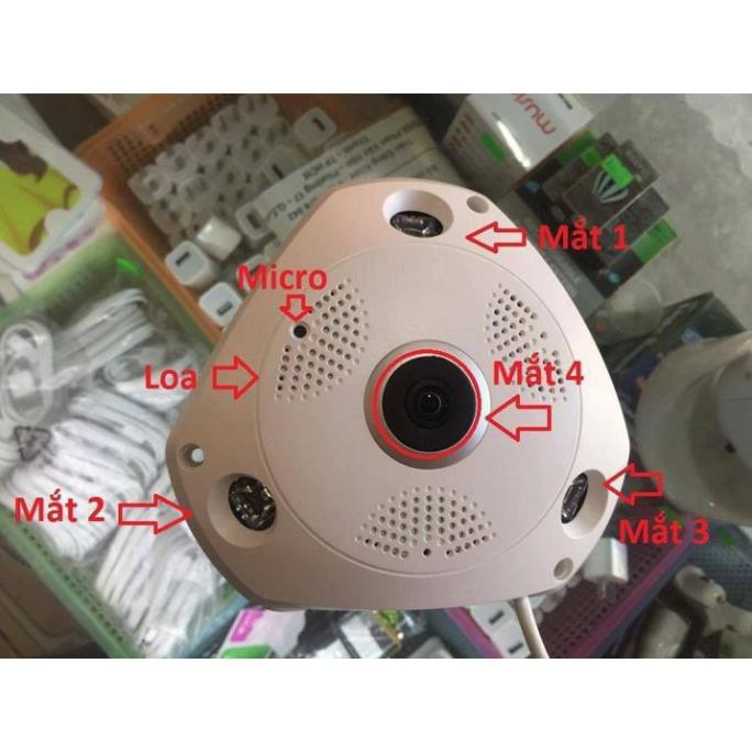 [GIÁ TỐT] Camera VR Cam wifi 360 - không dây-lưu thẻ nhớ ST2S150