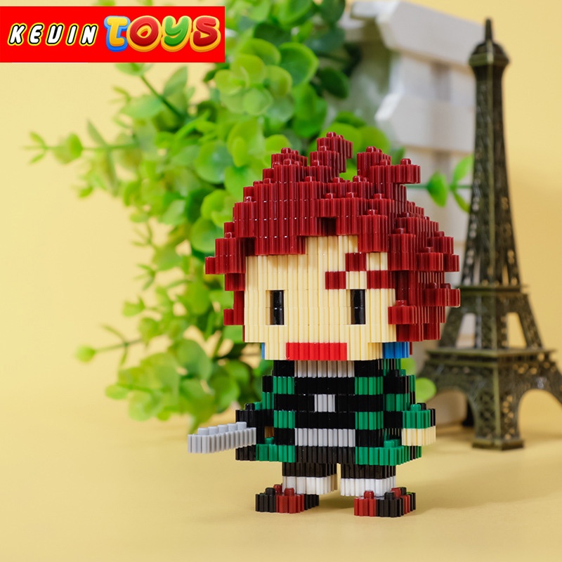 Đồ Chơi Lắp Ráp LEGO Mini Nhân Vật Trong kimetsu no yaiba thanh kiếm diệt quỷ Với 200+ Chi Tiết