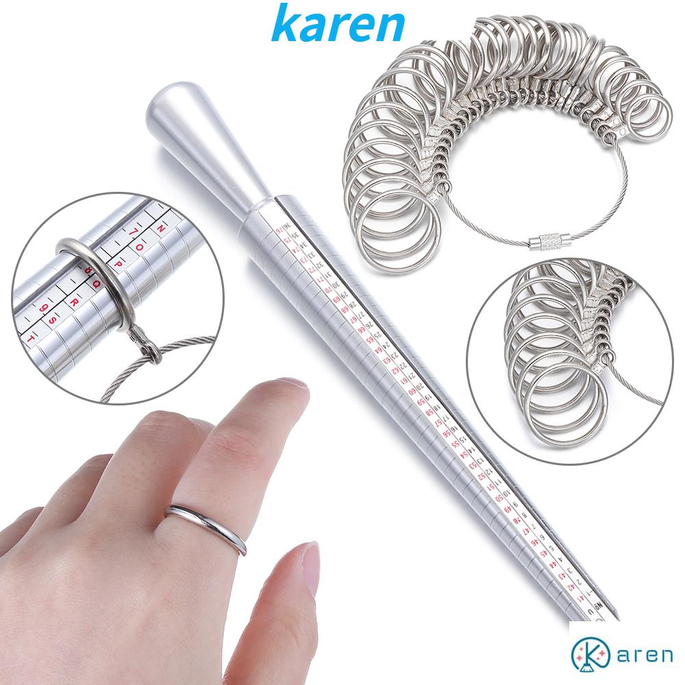 Dụng cụ đo kích thước nhẫn chuyên dụng bằng kim loại