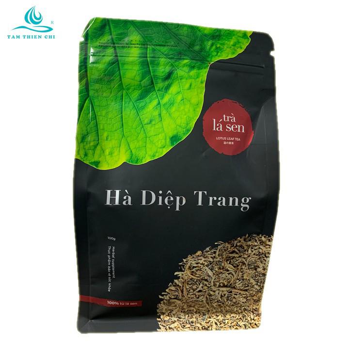 Trà lá sen Hà Diệp Trang túi 100 gram HSD 2022 CTV