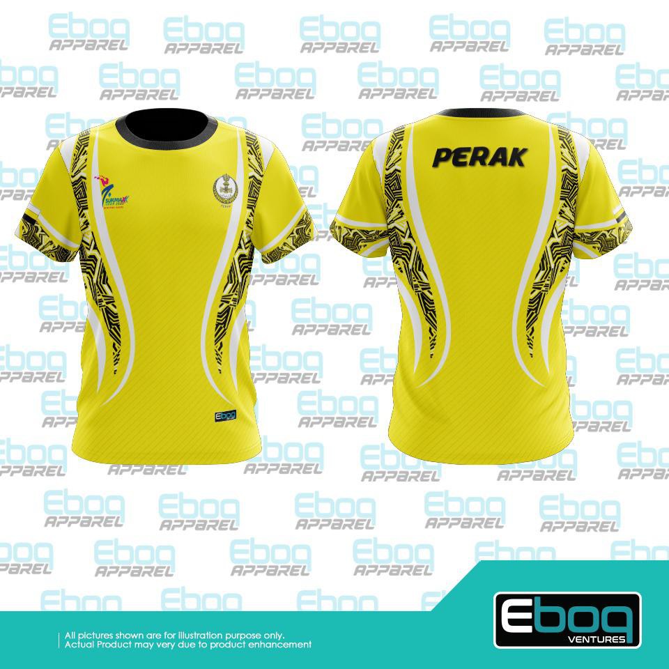 Áo Thun Thời Trang Sợi Nhỏ baju eboq jersi / jersey Thăng Hoa / Áo Thun baju eboq