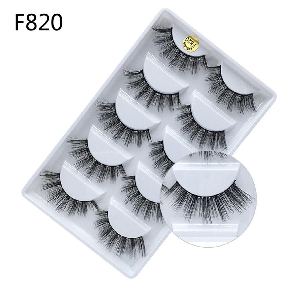 Lông Mi Giả 3D Nhiều Lớp Trang Điểm Tự Nhiên