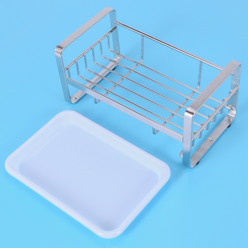 Giá Đỡ Bọt Biển Rửa Chén / Xà Phòng Bằng Thép Không Gỉ 304 Tiện Dụng Cho Nhà Bếp