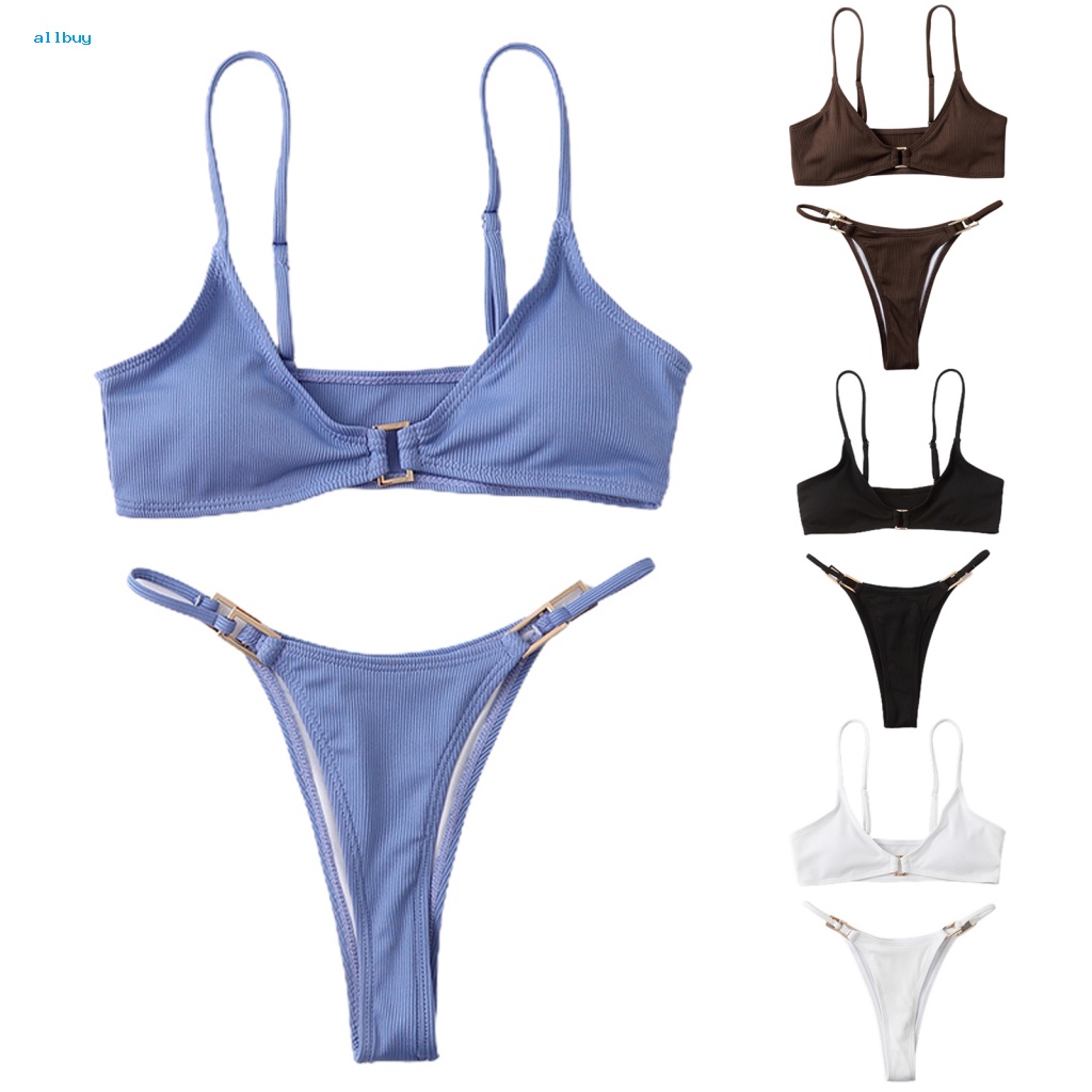 Bộ Đồ Bơi 2 Mảnh Thời Trang Quyến Rũ Cho Nữ