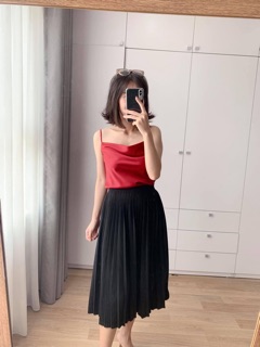 Áo dây lụa cổ đổ Siêu hot