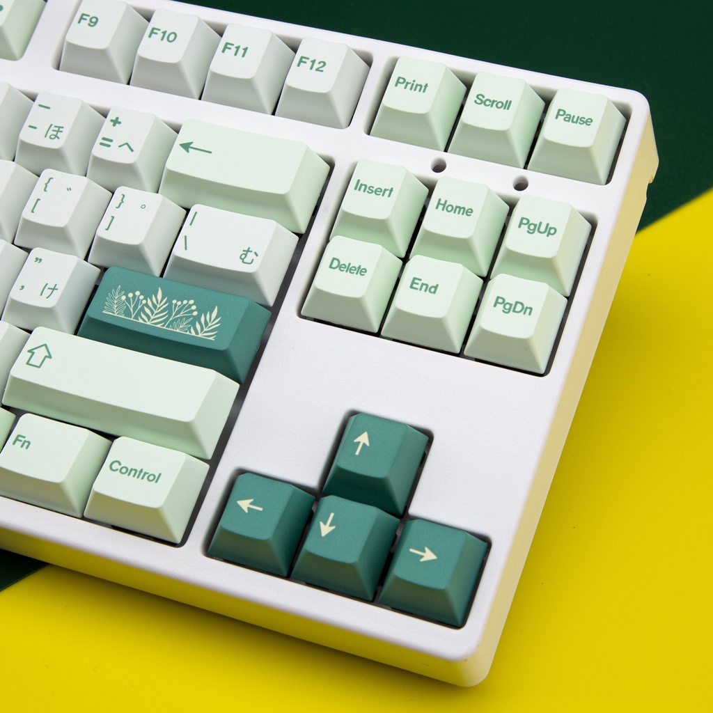 PBT Dye Thăng hoa keycaps Cherry Profile 137 Bố cục ANSI chính cho bàn phím cơ Công tắc Cherry MX