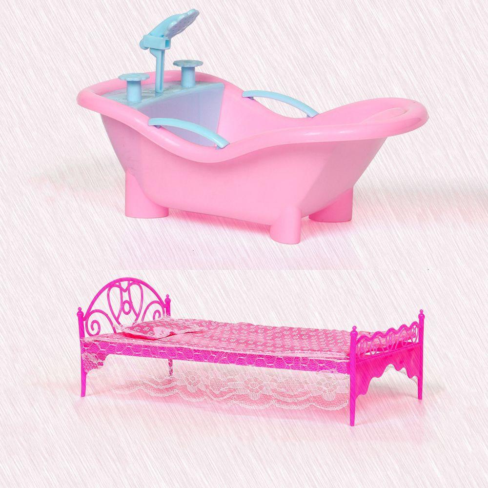 Bồn Tắm / Xích Đu Mini Trang Trí Nội Thất Nhà Búp Bê KENT1 KENT1