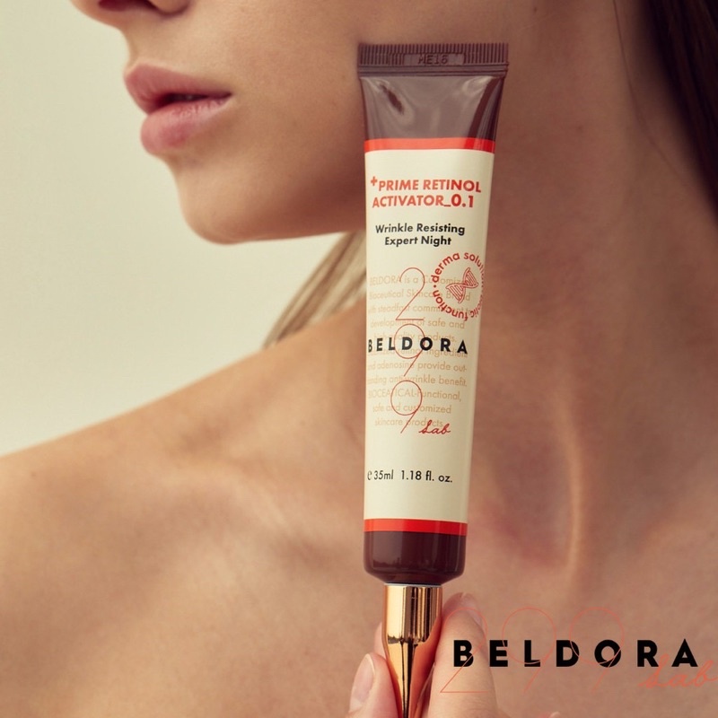 Kem Dưỡng Retinol 0.1 Trẻ Hóa Da, Giảm Nếp Nhăn Dành Cho Da Nhạy Cảm Beldora 299 Prime Retinol Activator 0.1 35ml