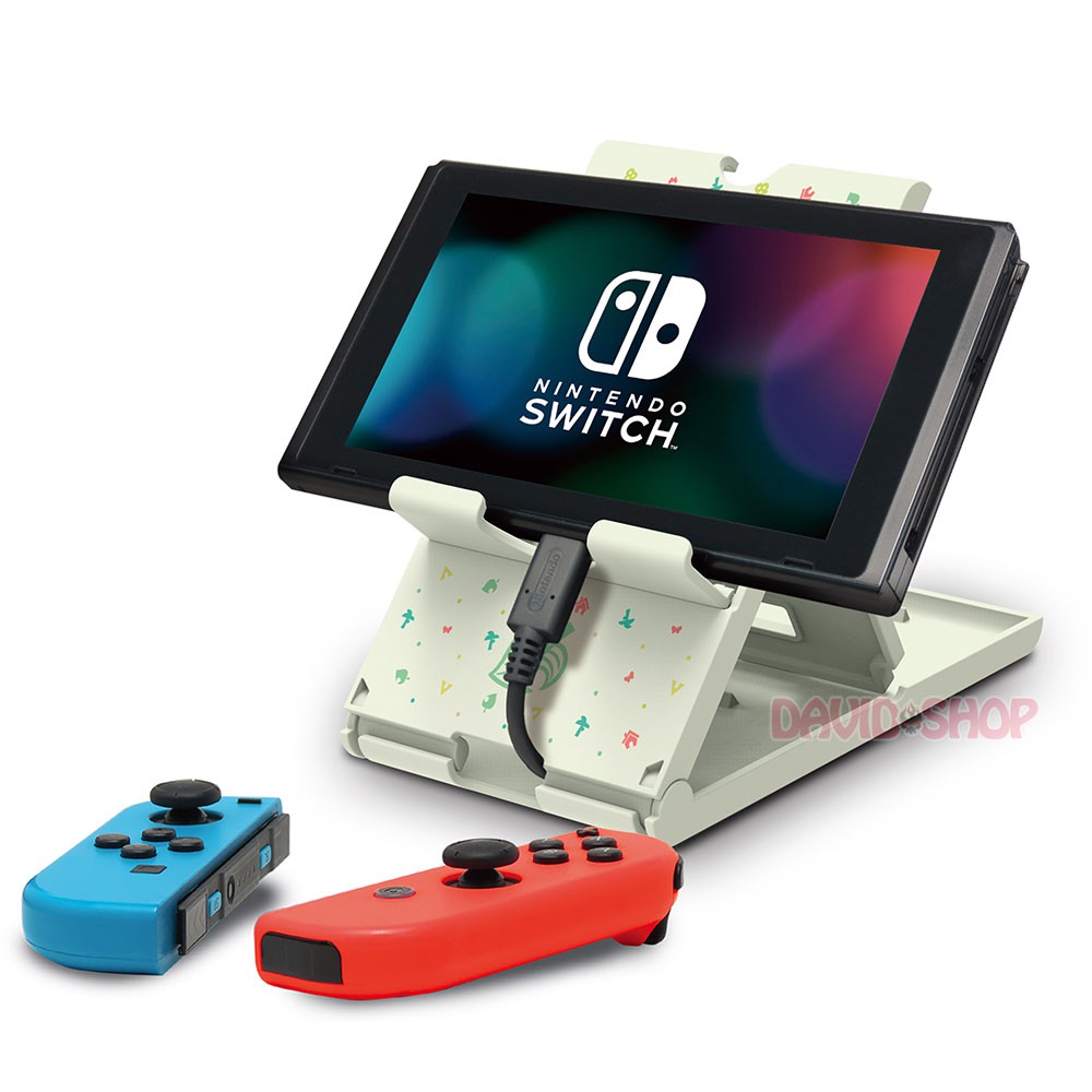 Đế dựng Animal Crossing kiêm hộp đựng băng game cho Nintendo Switch / Lite / OLED, điện thoại, máy tính bảng
