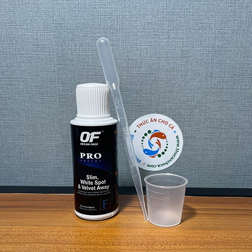 Sản phẩm đặc trị mất chất nhờn, đốm trắng, nhung mình, sán lá mang F-Pro